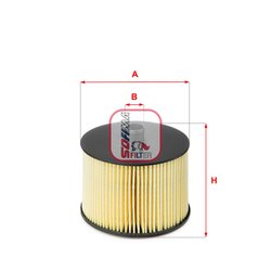 FILTRU COMBUSTIBIL SOFIMA S 6022 NE - Compatibil cu CITROEN, FIAT, FORD, LANCIA, PEUGEOT, VOLVO