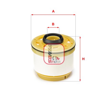 FILTRU COMBUSTIBIL SOFIMA S 6045 NE - Compatibil cu FIAT, LEXUS, MITSUBISHI, TOYOTA
