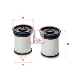 FILTRU COMBUSTIBIL SOFIMA S 6047 NE - Compatibil cu CHEVROLET, OPEL, VAUXHALL