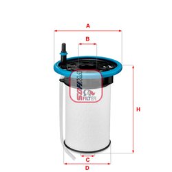 Filtru combustibil Sofima S 6052 NE