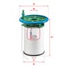 FILTRU COMBUSTIBIL SOFIMA S 6053 NE - Compatibil cu CITROEN, PEUGEOT