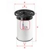 FILTRU COMBUSTIBIL SOFIMA S 6076 NE - Compatibil cu FIAT