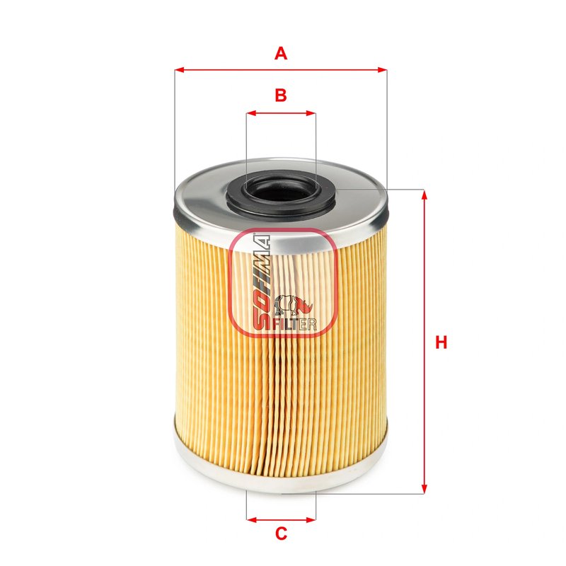 FILTRU COMBUSTIBIL SOFIMA S 6687 N - Compatibil cu CITROEN, MITSUBISHI, NISSAN, OPEL, PEUGEOT, RENAULT, SUZUKI, VAUXHALL, VOLVO