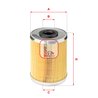 FILTRU COMBUSTIBIL SOFIMA S 6687 N - Compatibil cu CITROEN, MITSUBISHI, NISSAN, OPEL, PEUGEOT, RENAULT, SUZUKI, VAUXHALL, VOLVO