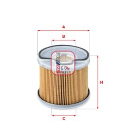 Filtru combustibil Sofima S 6691 N