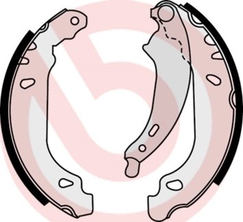 SET SABOTI FRANA BREMBO S 68 524 - Compatibil cu DACIA, RENAULT