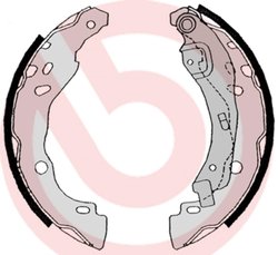 Set saboti frana Brembo S 68 525