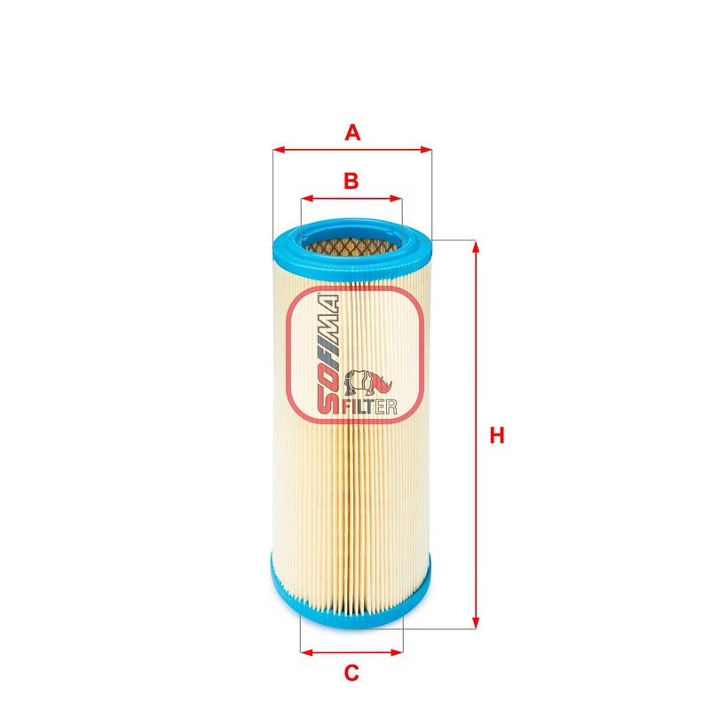 FILTRU AER SOFIMA S 7367 A - Compatibil cu FIAT