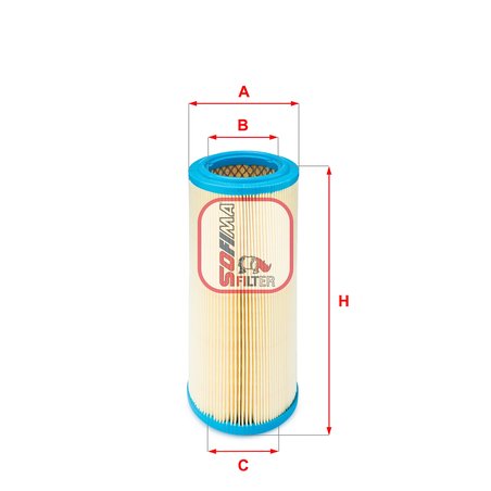 FILTRU AER SOFIMA S 7367 A - Compatibil cu FIAT