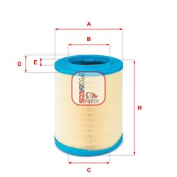 Filtru aer Sofima S 7606 A