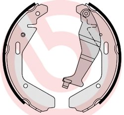 SET SABOTI FRANA BREMBO S 79 502 - Compatibil cu OPEL, SUBARU, SUZUKI, VAUXHALL