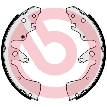 SET SABOTI FRANA BREMBO S 79 524 - Compatibil cu SUZUKI