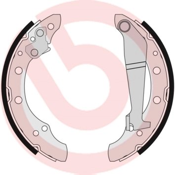 Set saboti frana Brembo S 85 508