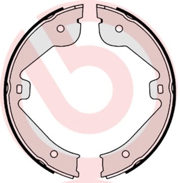 SET SABOTI FRANA BREMBO S 85 536 - Compatibil cu AUDI, LAND ROVER, MERCEDES-BENZ, PORSCHE, VW