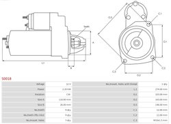 Electromotor AS-PL S0018