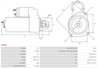 ELECTROMOTOR AS-PL S0039 - Compatibil cu AUDI, FERRARI, MULTICAR, SEAT, SKODA, VW