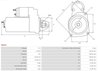 ELECTROMOTOR AS-PL S0042 - Compatibil cu CARBODIES, LAND ROVER, MERCEDES-BENZ