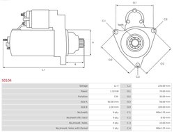 Electromotor AS-PL S0104