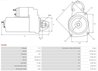 ELECTROMOTOR AS-PL S0166 - Compatibil cu ALFA ROMEO, CHRYSLER, DODGE, JEEP, ROVER