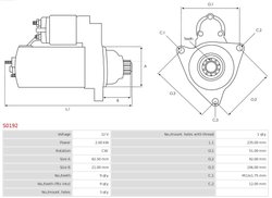Electromotor AS-PL S0192