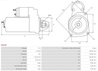ELECTROMOTOR AS-PL S0230 - Compatibil cu ALFA ROMEO, FIAT, LANCIA, SUZUKI