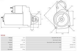 Electromotor AS-PL S0318