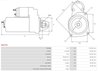 ELECTROMOTOR AS-PL S0473S - Compatibil cu FORD, FORD AUSTRALIA