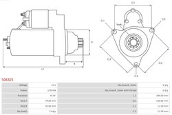 Electromotor AS-PL S0632S