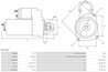ELECTROMOTOR AS-PL S1170S - Piesa auto compatibila cu mai multe marci