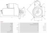 ELECTROMOTOR AS-PL S2027 - Piesa auto compatibila cu mai multe marci