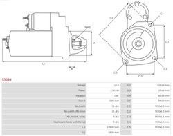 Electromotor AS-PL S3089