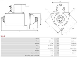 Electromotor AS-PL S3142