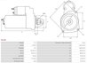 ELECTROMOTOR AS-PL S5136 - Compatibil cu ALFA ROMEO, CADILLAC, CHEVROLET, FIAT, LANCIA, OPEL, SAAB, VAUXHALL
