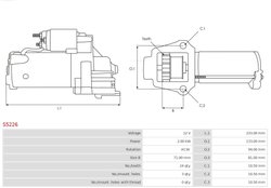 Electromotor AS-PL S5226