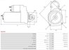 ELECTROMOTOR AS-PL S5237S - Compatibil cu OPEL, RENAULT, VAUXHALL