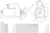 ELECTROMOTOR AS-PL S5288S - Compatibil cu OPEL, SUZUKI