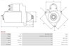 ELECTROMOTOR AS-PL S6213S - Compatibil cu TOYOTA