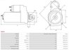 ELECTROMOTOR AS-PL S9003 - Compatibil cu KIA