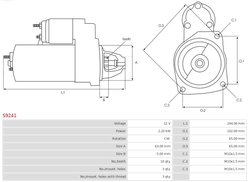 Electromotor AS-PL S9241