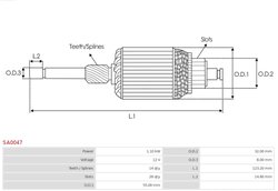 Armatura demaror AS-PL SA0047