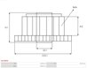 ARMATURA DEMAROR AS-PL SAC0004 - Piesa auto compatibila cu mai multe marci