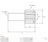 ARMATURA DEMAROR AS-PL SAP3001 - Piesa auto compatibila cu mai multe marci
