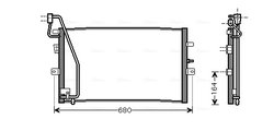 Radiator climatizare Ava Quality Cooling SB5056