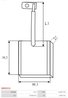 PERIE ELECTROMOTOR AS-PL SB9031S - Piesa auto compatibila cu mai multe marci