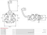 Suport perii AS-PL SBH0036(BOSCH)
