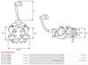 SUPORT PERII AS-PL SBH0058(BOSCH) - Piesa auto compatibila cu mai multe marci