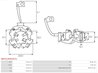 Suport perii AS-PL SBH0119(BOSCH)