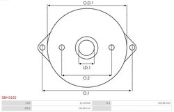 capac soc,carburator AS-PL SBH0102