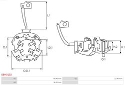 capac soc,carburator AS-PL SBH0102