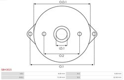 capac soc,carburator AS-PL SBH3015